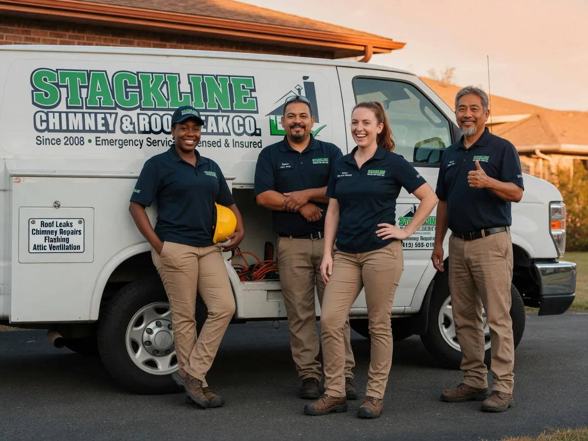 Chimney flashing repair company in Stetson, ME